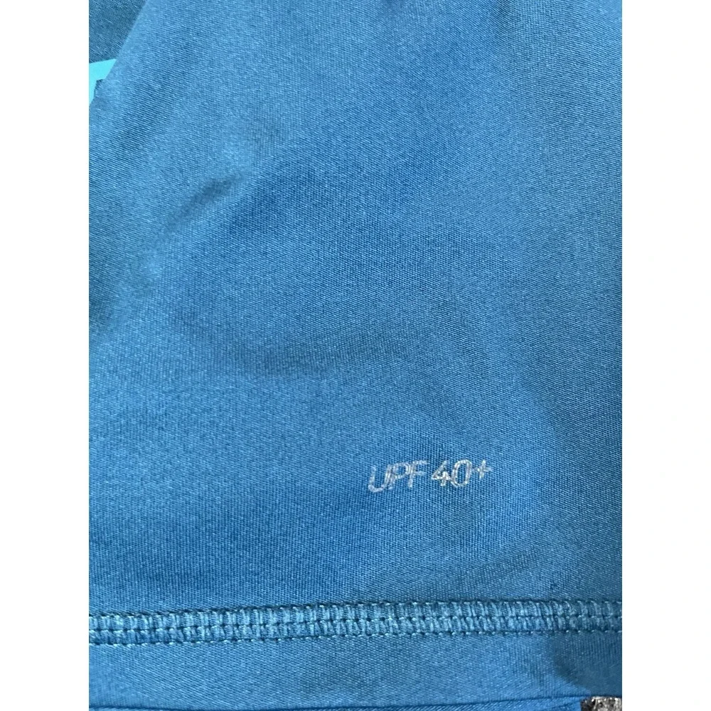 Nike Shirt Mens XLBlue Performance Drifit Swim‎ Tee Athletic Swimming A14*